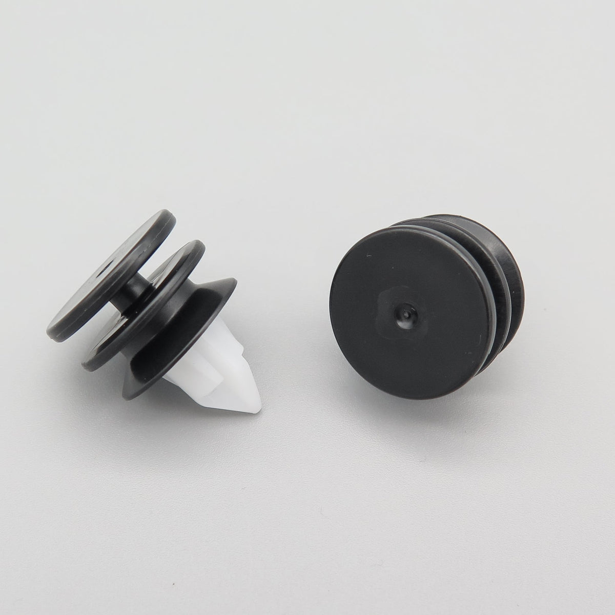 Trim Panel Clip, White and Black - image 3