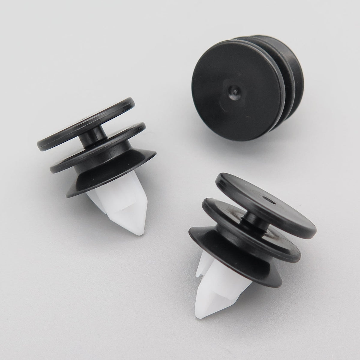Trim Panel Clip, White and Black