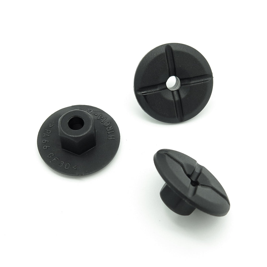 Nut, Plastic, Threadless, 24mm Collar