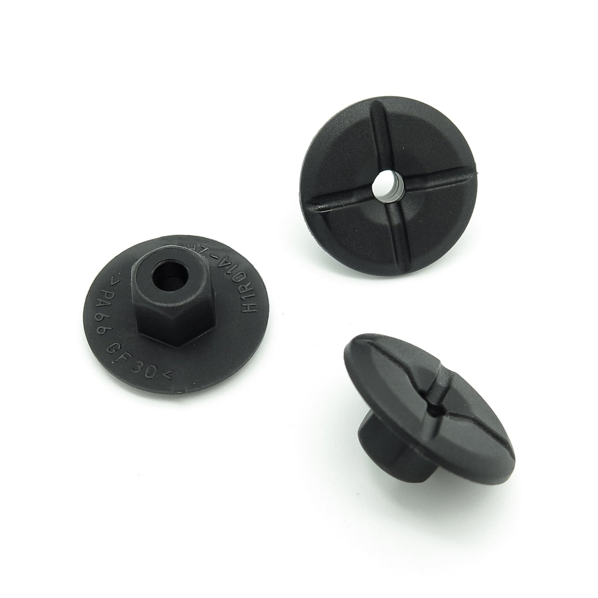 Nut, Plastic, Threadless, 24mm Collar