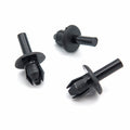 Push Fit Plastic Rivet, 8mm Hole, 18mm Collar, Black