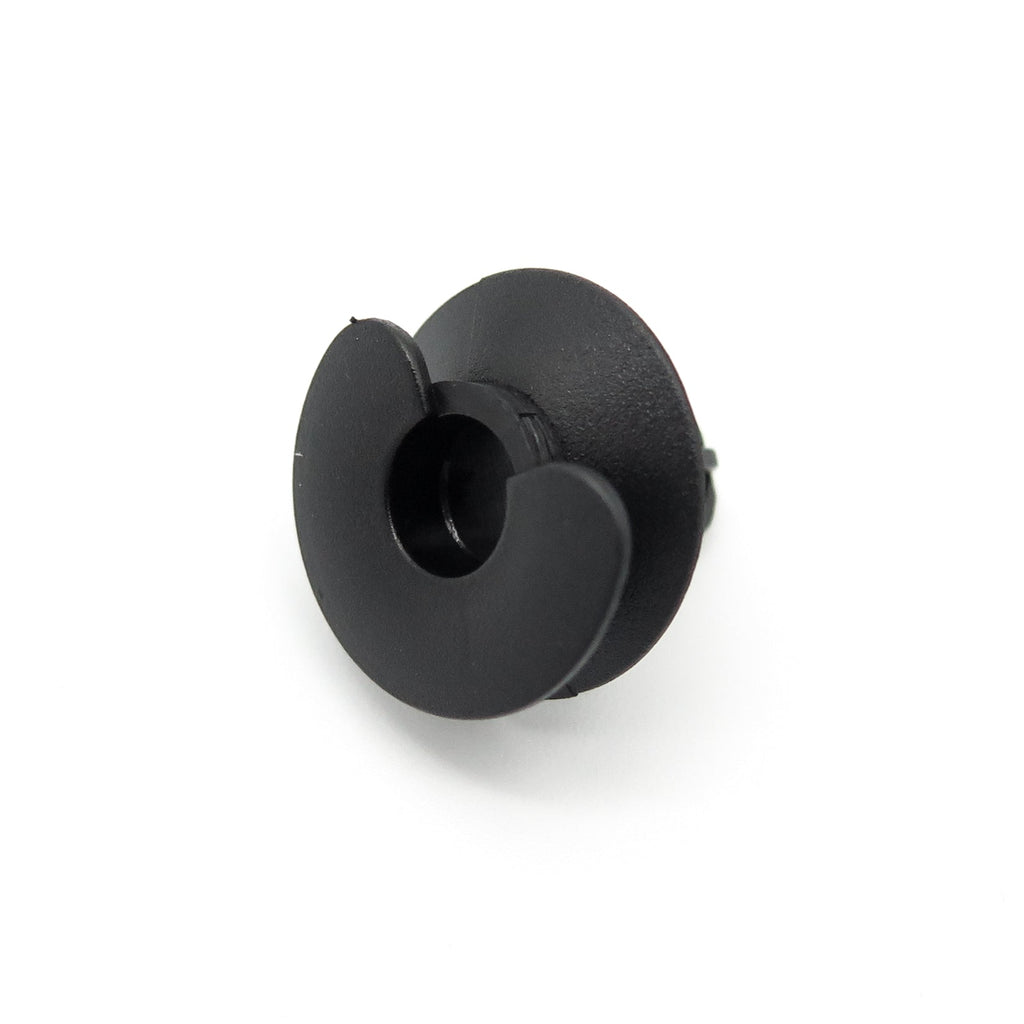 Interior Trim Clip, Black, with Crescent Head - image 3