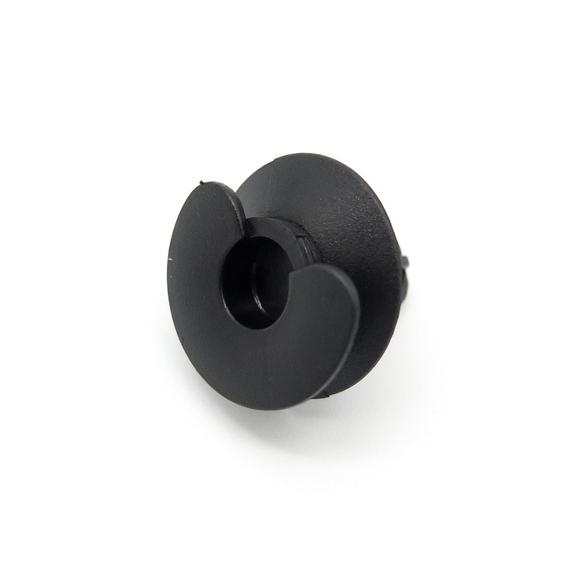 Interior Trim Clip, Black, with Crescent Head - image 3