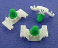 Exterior Door Moulding Clip, With Rubber Grommet