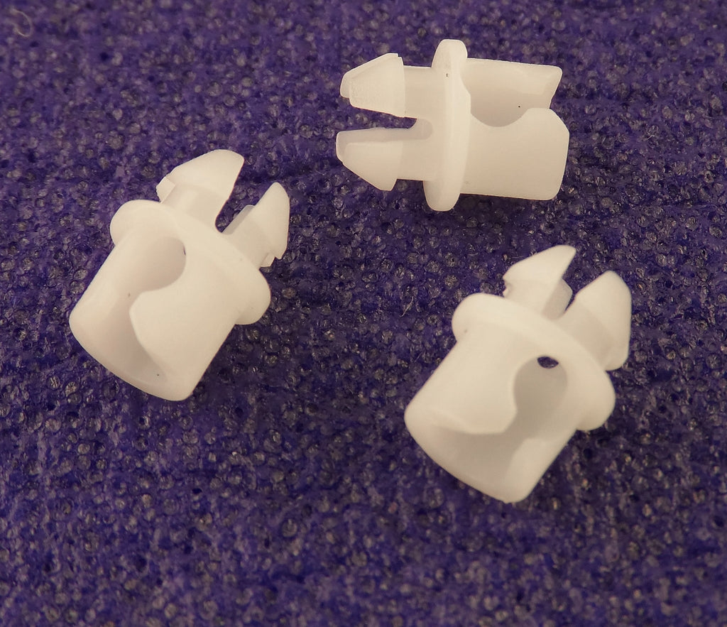 Door Pull Rod and Lock Connector, White