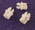 Door Pull Rod and Lock Connector, White