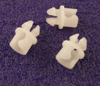 Door Pull Rod and Lock Connector, White