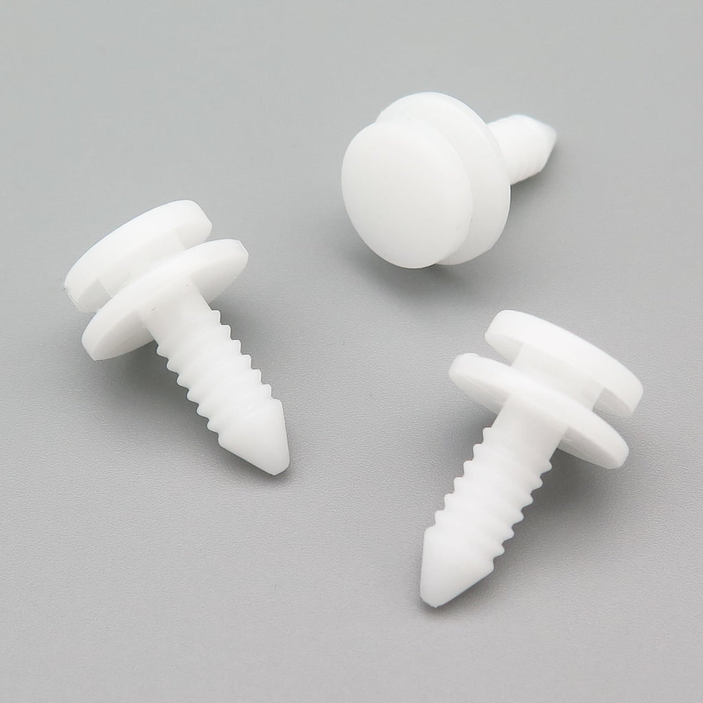 Interior Trim Clip, 5mm Hole, White