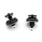 Plastic Trim & Moulding Clip, Black, Interior Trim & Door Panels - image 3