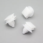 Sill Skirt Plastic Moulding Clip, White