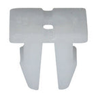 Plastic Screw Grommet, White, With Washer